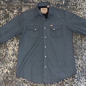Rafter C pearl snap dress shirt